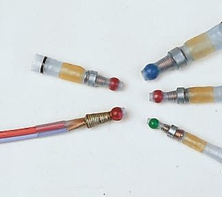 Boccola a saldare TE Connectivity, in PVDF, Blu, diametri da Maximum of 4.5mm, manicotto lungo 37.7mm