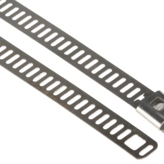 Fascette fermacavi RS PRO in Acciaio inossidabile 316, 225mm x 7 mm, col. metallico