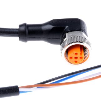 Cavo sensore/attuatore ifm electronic 4 cond. M12 Femmina / Senza terminazione, Ø 4.3mm, L. 2m