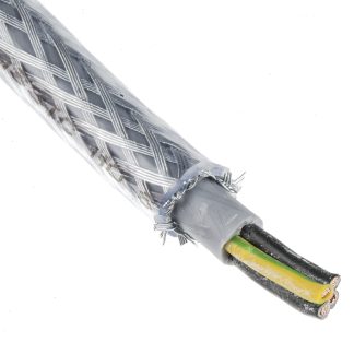 Cavo industriale multipolare schermato a 4 cond. 1,5 mm², 16 AWG, 300/500 V, Ø10.2mm, L. 50m