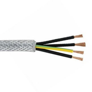 Cavo industriale multipolare schermato a 4 cond. 0,75 mm², 18 AWG, 300/500 V, Ø9.2mm, L. 50m
