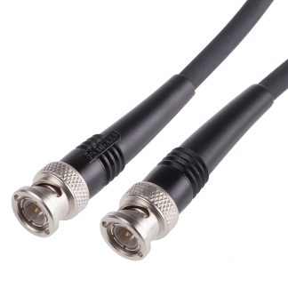 Cavo coassiale Radiall RG59, BNC / BNC, L. 1m, 75 Ω, col. Nero