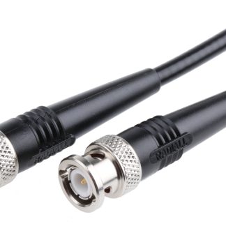 Cavo coassiale Radiall RG58, BNC / BNC, L. 2m, 50 Ω, col. Nero