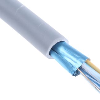 Cavo telefonico CAE Groupe, 6 conduttori, 3 coppie, schermatura Nastro in PET/alluminio, 24 AWG, bobina da 100m