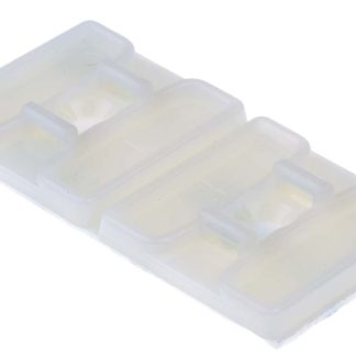 Supporto fascette RS PRO, autoadesivo, 29.2mm x 29,2 mm, Ø fissaggio 5mm