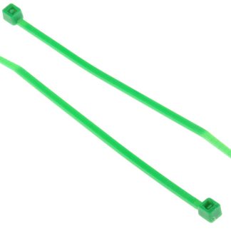 Fascette fermacavi RS PRO in Nylon 66, 100mm x 2,5mm, col. Verde