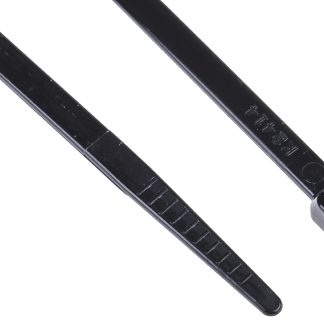 Fascette fermacavi RS PRO in Nylon 66, 368mm x 4,8mm, col. Nero