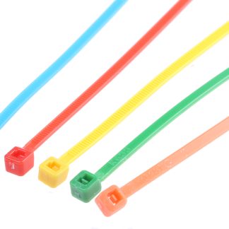 Fascette fermacavi RS PRO in Nylon 66, 165mm x 2,5mm, col. Assortiti