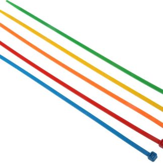 Fascette fermacavi RS PRO in Nylon 66, 300mm x 4,8mm, col. Assortiti