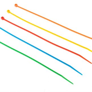 Fascette fermacavi RS PRO in Nylon 66, 385mm x 4,8mm, col. Assortiti