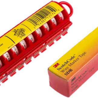 Kit di siglacavi 3M Rosso Adesivo No 0 → 9