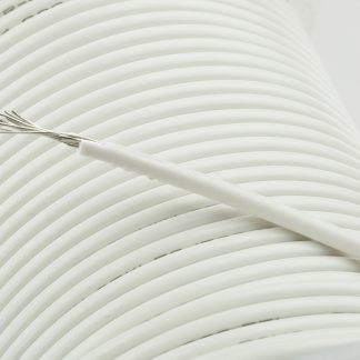 Cavo di collegamento apparecchiature Alpha Wire, 0,75 mm², 18 AWG, 300 V, 30m, Bianco, UL1007