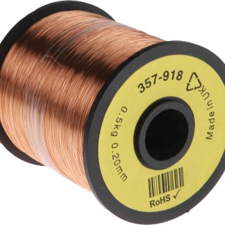 Filo di rame RS PRO Unipolare, sez. 0,03 mm², 32 AWG, lunghezza 1600m, diam. est. 0.23mm