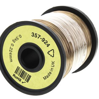 Filo di rame RS PRO Unipolare, sez. 0,04 mm², 30 AWG, lunghezza 1300m, diam. est. 0.22mm