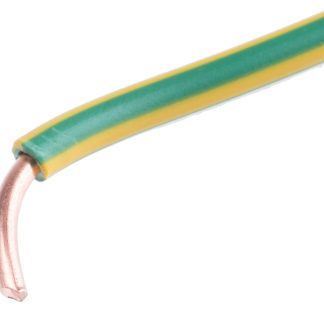 Cavo di collegamento apparecchiature RS PRO, 2.5mm², 13 AWG, 600 V, 100m, Verde-Giallo