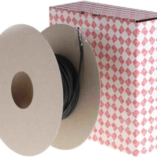 Guaina termorestringente RS PRO Ø 1.6mm, col. Nero, restringimento 2:1, L. 25m