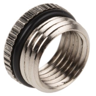 Raccordo per cavi Lapp 53102011+52003750, Riduttore in Ottone Nickelato, filetto PG9 → PG7