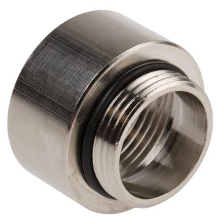 Raccordo per cavi Lapp 53001030+52004070, Espansore in Ottone, NBR (O-Ring) Nickelato, filetto PG16 → PG21