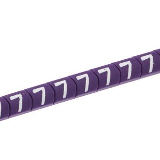 Segnacavo HellermannTyton A scorrimento, Ømin 1mm, Ømax 3mm, lunghezza 3.5mm, confez. da 1000pz No 7