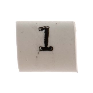 Segnacavo TE Connectivity Termoretraibile, Ømin 1mm, Ømax 3mm, confez. da 100pz No 1