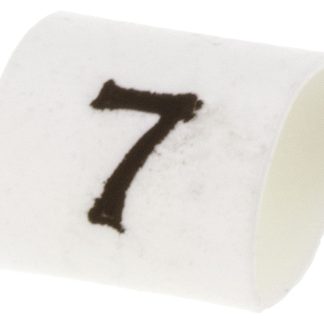 Segnacavo TE Connectivity Termoretraibile, Ømin 1mm, Ømax 3mm, confez. da 100pz No 7