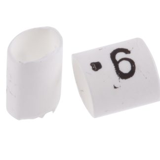 Segnacavo TE Connectivity Termoretraibile, Ømin 1mm, Ømax 3mm, confez. da 100pz No 9