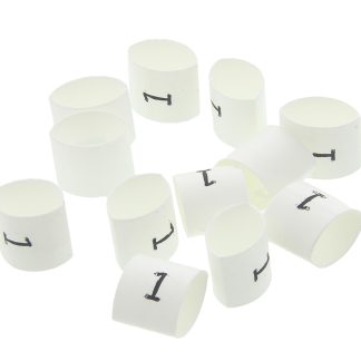 Segnacavo TE Connectivity Termoretraibile, Ømin 2mm, Ømax 6mm, confez. da 100pz No 1