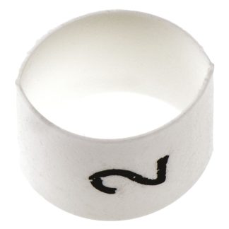 Segnacavo TE Connectivity Termoretraibile, Ømin 2mm, Ømax 6mm, confez. da 100pz No 2