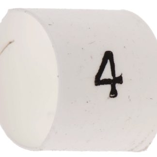 Segnacavo TE Connectivity Termoretraibile, Ømin 2mm, Ømax 6mm, confez. da 100pz No 4