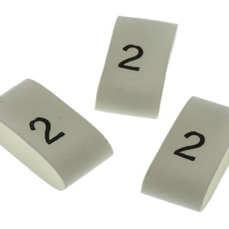 Segnacavo TE Connectivity Termoretraibile, Ømin 4mm, Ømax 12mm, confez. da 100pz No 2