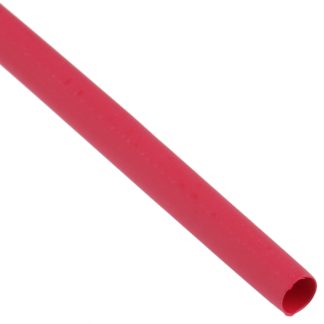 Guaina termorestringente RS PRO Ø 4.8mm, col. Rosso, restringimento 2:1, L. 1.2m