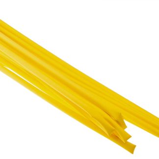 Guaina termorestringente RS PRO Ø 6.4mm, col. Giallo, restringimento 2:1, L. 1.2m