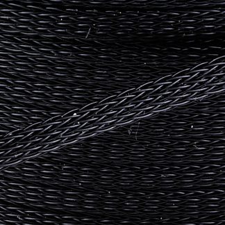 Guaina per cavi intrecciata HellermannTyton in PET, Ø 3mm, L. 30m, col. Nero, espandibile