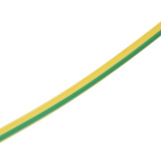 Guaina per cavi RS PRO in PVC, Ø 3mm, L. 40m, col. Verde/Giallo