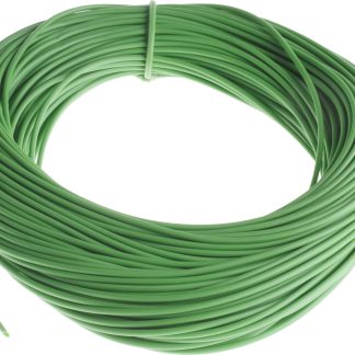 Guaina per cavi RS PRO in PVC, Ø 2mm, L. 50m, col. Verde