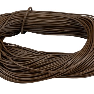 Guaina per cavi HellermannTyton in PVC, Ø 2mm, L. 100m, col. Marrone