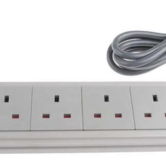 Multipresa RS PRO 2m, 6 prese, spina tipo G - UK, 250 V c.a., 13A