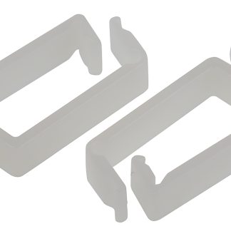 Clip a staffa RS PRO in Nylon 66, 5.5 x 15.9 x 23mm, col. , A pressione