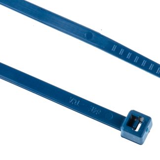 Fascette fermacavi HellermannTyton MCT30R in Poliammide 6.6 (PA66), 150mm x 3,5 mm, col. Blu