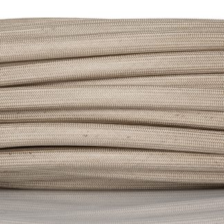 Guaina per cavi intrecciata HellermannTyton in Fibra di vetro, Ø 6mm, L. 25m, col. Naturale