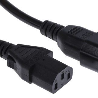 Cavo di alimentazione RS PRO IEC C13/IEC C14, 10 A, 250 V, L. 2m