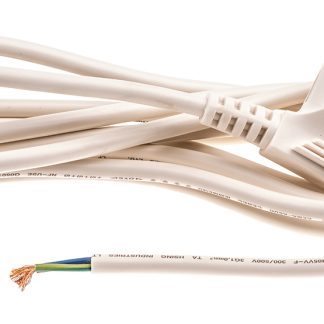 Cavo di alimentazione RS PRO Senza terminazione/Spina tedesca Schuko di tipo F, 10 A, 250 V, L. 3m