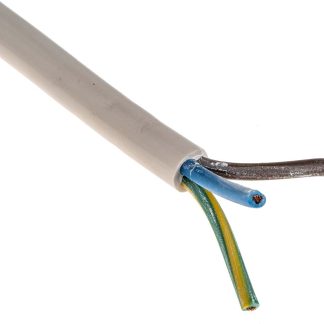 Cavo di potenza RS PRO 3183Y, 3 cond. 1,5 mm², 500 V, Ø 9.4mm, L. 100m