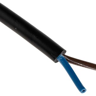 Cavo di potenza RS PRO 3182Y, 2 cond. 1 mm², 500 V, Ø 7.5mm, L. 100m