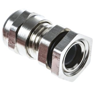 Pressacavo SIB, in Ottone zincato, filetto M12, Ø cavo 2.5mm - 6.5mm max