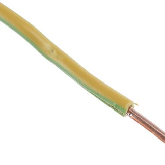 Cavo di collegamento apparecchiature RS PRO, 4 mm², 450/750 V, 100m, Verde-Giallo