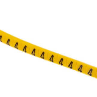 Segnacavo HellermannTyton A scorrimento, Ømin 1mm, Ømax 3mm, lunghezza 3.5mm, confez. da 250pz No 4