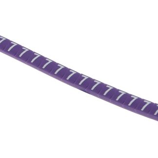 Segnacavo HellermannTyton A scorrimento, Ømin 1mm, Ømax 3mm, lunghezza 3.5mm, confez. da 250pz No 7