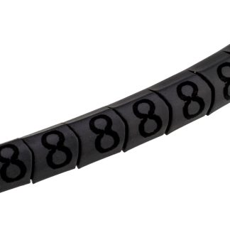 Segnacavo HellermannTyton A scorrimento, Ømin 1mm, Ømax 3mm, lunghezza 3.5mm, confez. da 250pz No 8