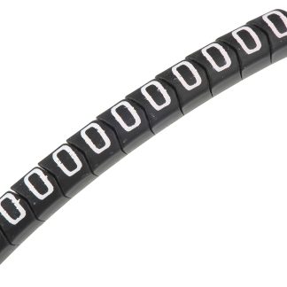 Segnacavo HellermannTyton A scorrimento, Ømin 2mm, Ømax 5mm, lunghezza 3.5mm, confez. da 250pz No 0